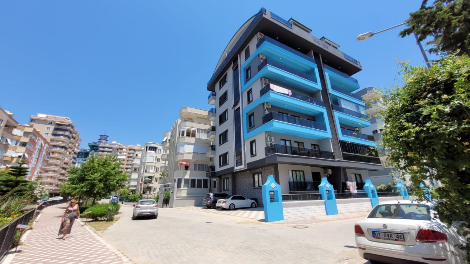 Wohnung 2+1 in Alanya, Turkey, Nr. 17274