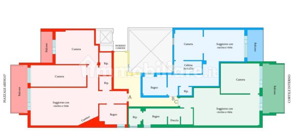 1 chambre Appartement à Rome, Italy No. 199775 51