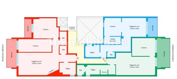 1 chambre Appartement à Rome, Italy No. 199775 30