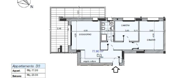3-Zimmer Penthouse in Melzo, Italy, Nr. 178990 15
