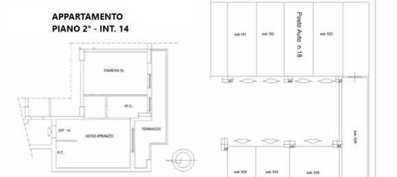2 rooms Apartment in Pomezia, Italy No. 16609 17