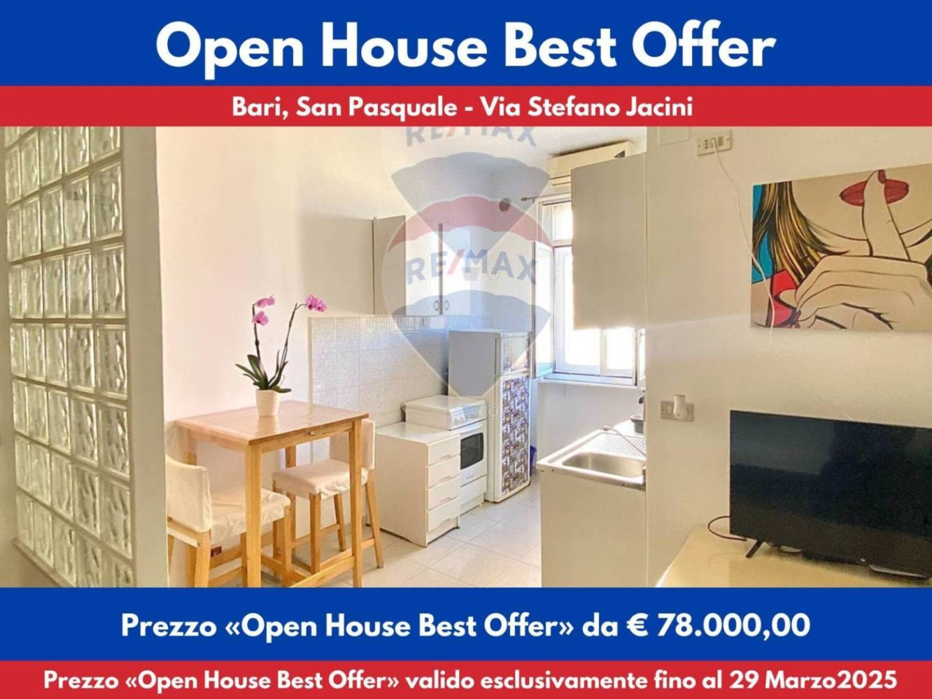 1 chambre Appartement à Bari, Italy No. 31670