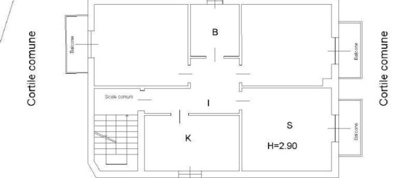 3-salle Appartement à Bresso, Italy No. 187751 7