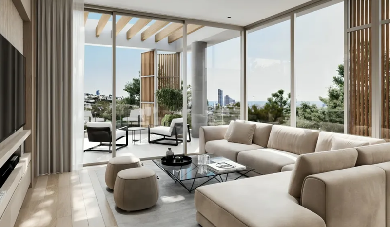 2 bedrooms Penthouse in Germasogeia, Cyprus No. 12118