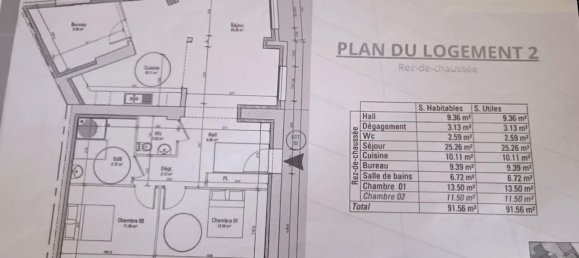 Apartamento de 2 dormitorios en Arras, France No. 83186 2