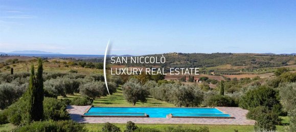 30 rooms House in Magliano in Toscana, Italy No. 195287 13