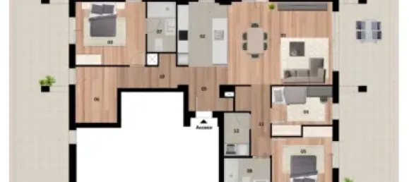 4 bedrooms Apartment in Vallirana, Spain No. 27613 27