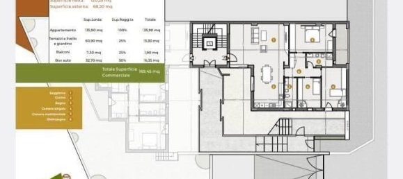 4غرفة شقة في San Vitaliano, Italy رقم 105369 10