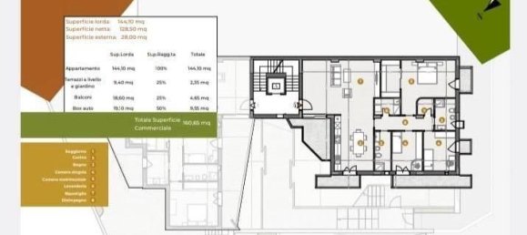 4غرفة شقة في San Vitaliano, Italy رقم 105369 9