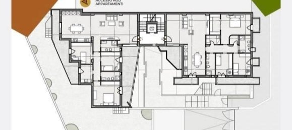 4غرفة شقة في San Vitaliano, Italy رقم 105369 13