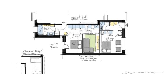 2 chambres Appartement à Frankfurt am Main, Germany No. 230901 22