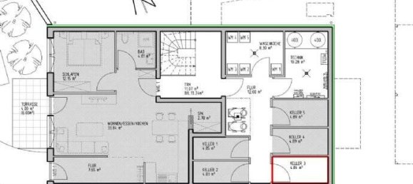 Apartamento de 1 dormitorio en Rems-Murr-Kreis, Germany No. 15259 2