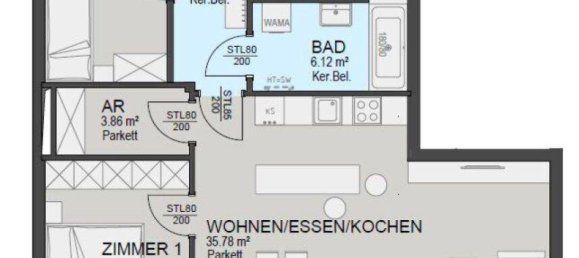 Apartamento de 3 divisões em Vienna, Austria N.º 169843 15