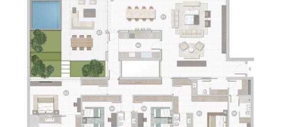 Apartamento T1 em Al Zorah, UAE N.º 121425 11