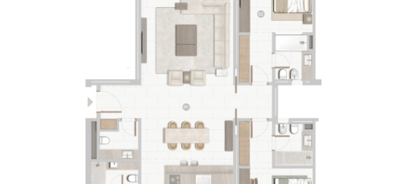 Apartamento T1 em Al Zorah, UAE N.º 121425 9