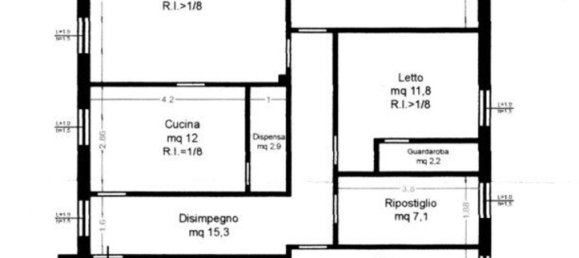 Apartamento de 5 habitaciónes en Fanano, Italy No. 79580 22