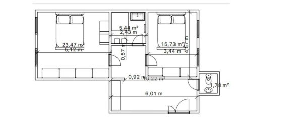 Apartamento de 2 dormitorios en Wahring, Austria No. 7055 7