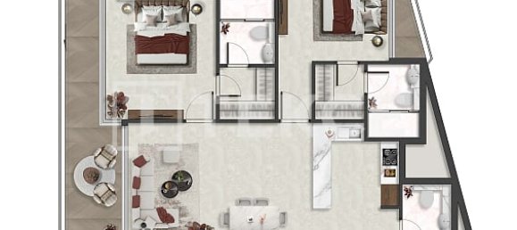 2 غرف نوم شقة في Al Marjan Island, UAE رقم 96022 14