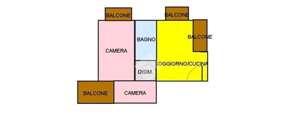 3غرفة شقة في Montescudo Monte Colombo, Italy رقم 19172 22