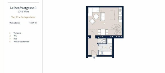 2-Zimmer Wohnung in Wieden, Austria, Nr. 96837 11