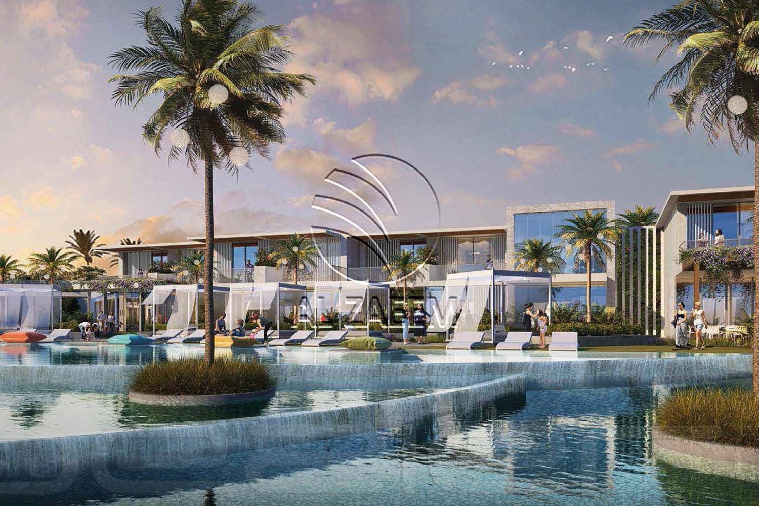 Moradia em banda T3 em Abu Dhabi, UAE N.º 29458