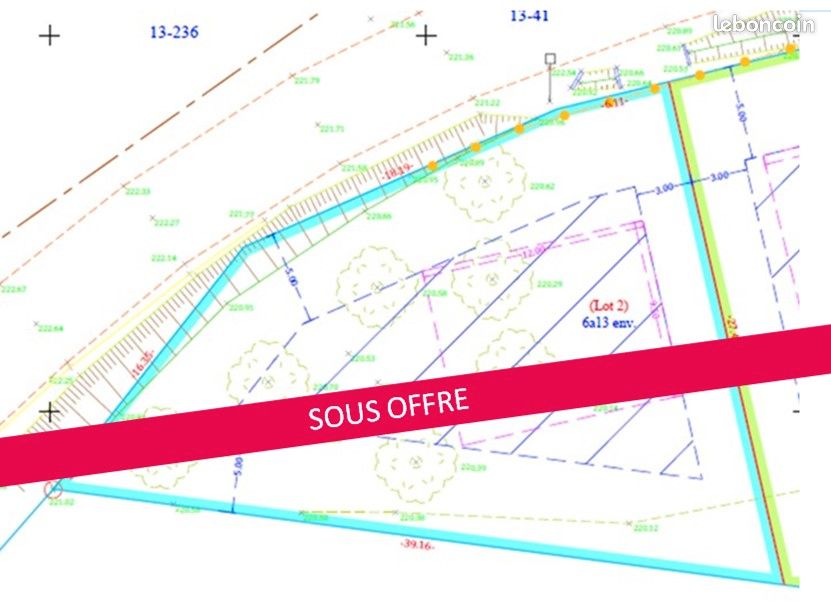  قطعة أرض في Courcelles-sur-Nied, France 613متر مربع رقم 222470