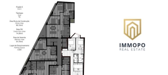 Квартира с 2 спальнями в Порту, Португалия № 81788 15
