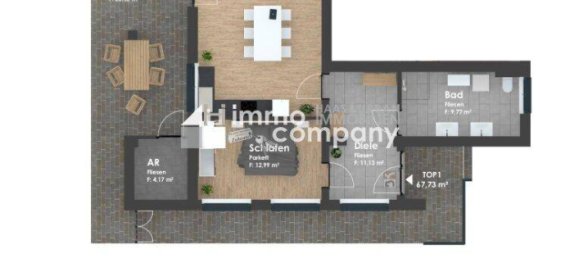 2-Zimmer Wohnung in Jennersdorf, Austria, Nr. 21669 5