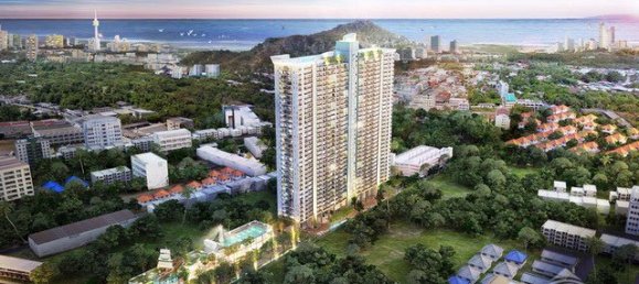 شقة 2 غرف نوم  في Pattaya, Thailand رقم 741 17