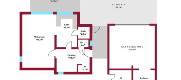 Casa de 4 habitaciónes en Weikendorf, Austria No. 173344 4