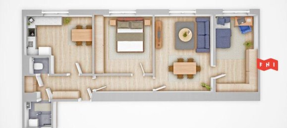 3غرفة شقة في Vienna, Austria رقم 138493 12