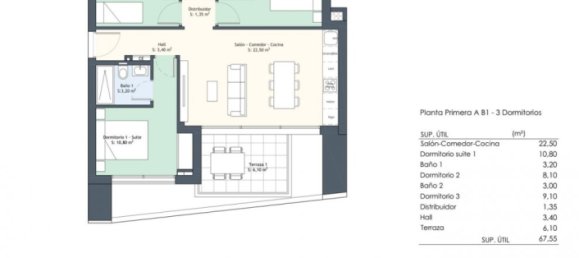 3 bedrooms Apartment in Guardamar del Segura, Spain No. 6752 8