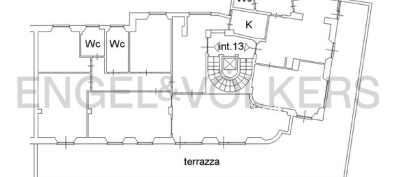 9-Zimmer Penthouse in Rome, Italy, Nr. 132730 22