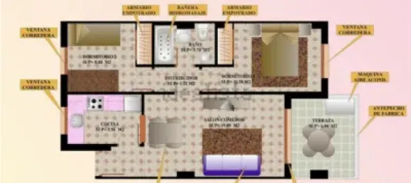 2 Schlafzimmer Wohnung in Marina d'Or, Spain, Nr. 187764 28