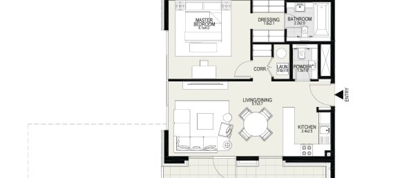 1 bedroom Apartment in DISTRICT ONE, Dubai, UAE No. 61193 8