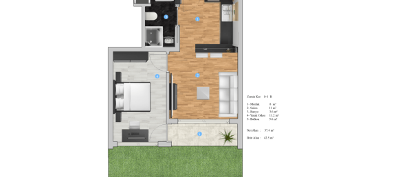 2 rooms Penthouse in Alanya, Turkey No. 29859 28