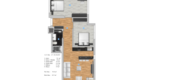 2 rooms Penthouse in Alanya, Turkey No. 29859 18