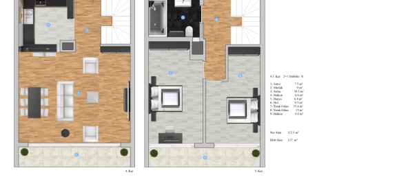 2 rooms Penthouse in Alanya, Turkey No. 29859 21