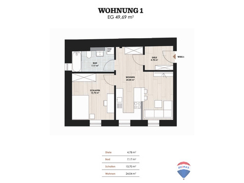 1 bedroom Apartment in Bayreuth, Germany No. 146868
