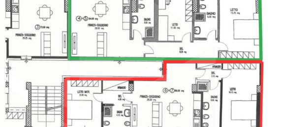 Квартира с 3 комнатами в Авеццано, Италия № 26476 2