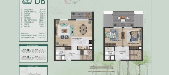 2 rooms Apartment in Istanbul, Turkey No. 27454 22