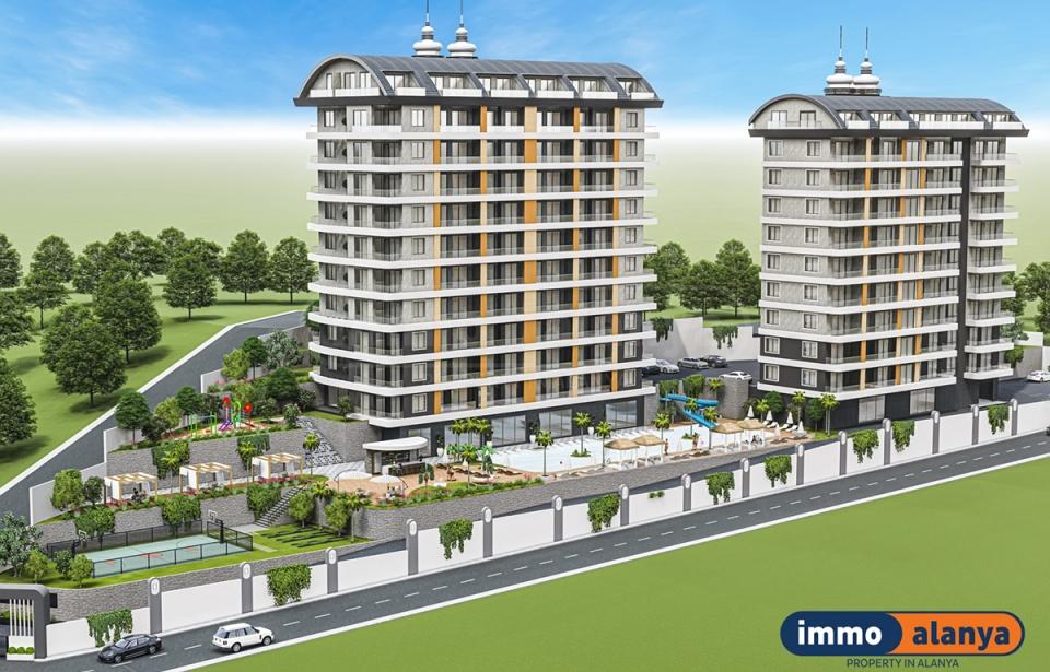 Apartamento de 1+1 en Avsallar, Turkey No. 13891