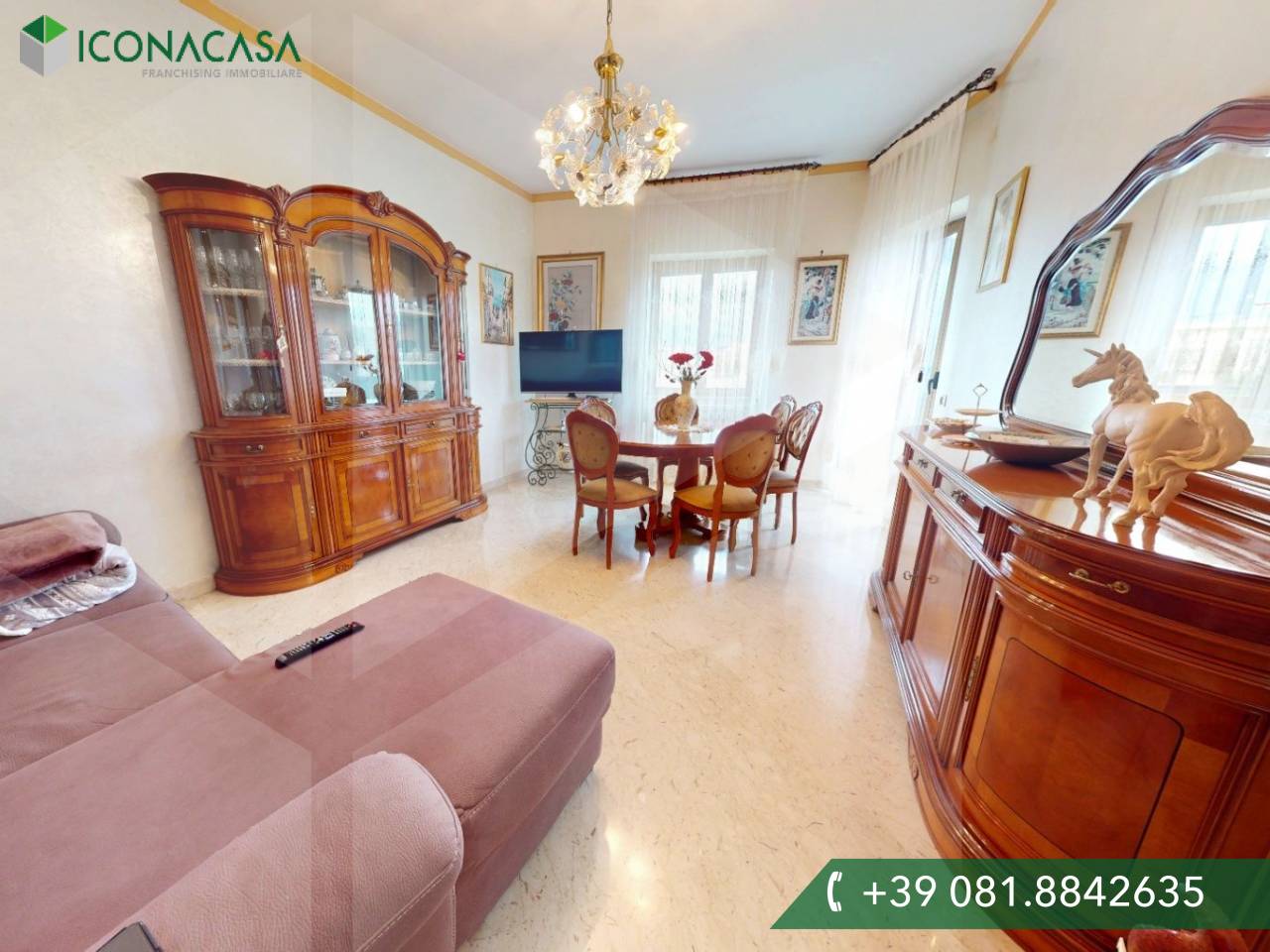 4 rooms Apartment in Pomigliano d'Arco, Italy No. 18527