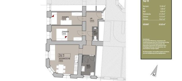 3-salle Appartement à Favoriten, Austria No. 261865 18