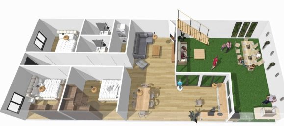 Apartamento de 3 dormitorios en El Realengo, Spain No. 19668 4