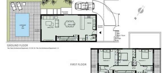 3 Schlafzimmer Haus in Paphos, Cyprus, Nr. 6508 2