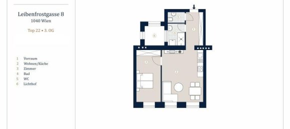 Studio in Wieden, Austria No. 226610 9