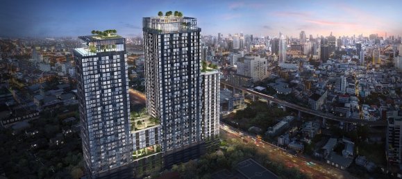 Apartamento com 2 quartos em condomínio em Bangkok, Thailand N.º 2405 8