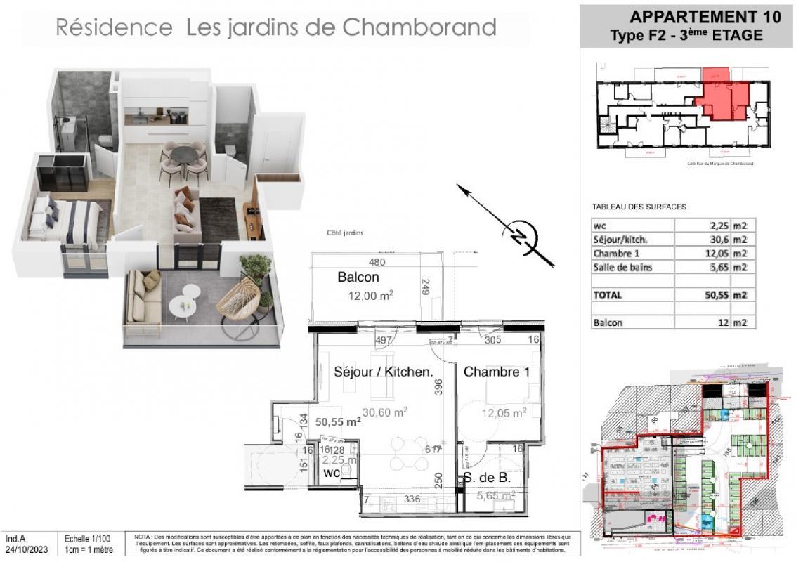 Apartamento T1 em Sarreguemines, France N.º 83543