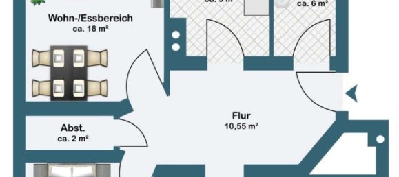 Квартира с 3 спальнями в Франкфурт на Майне, Германия № 275103 11